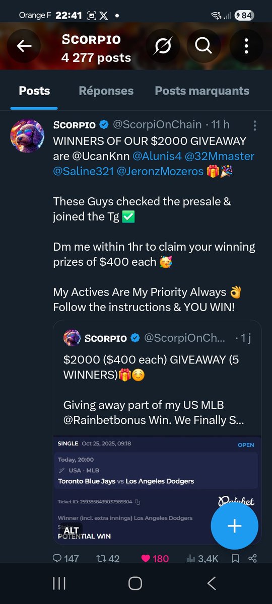 32Mmaster's tweet image. Where is my Prize ??
6REe5KozLTSvB1RXuQn4S7Xa42U5jJtMmo3QJvoCzgHE