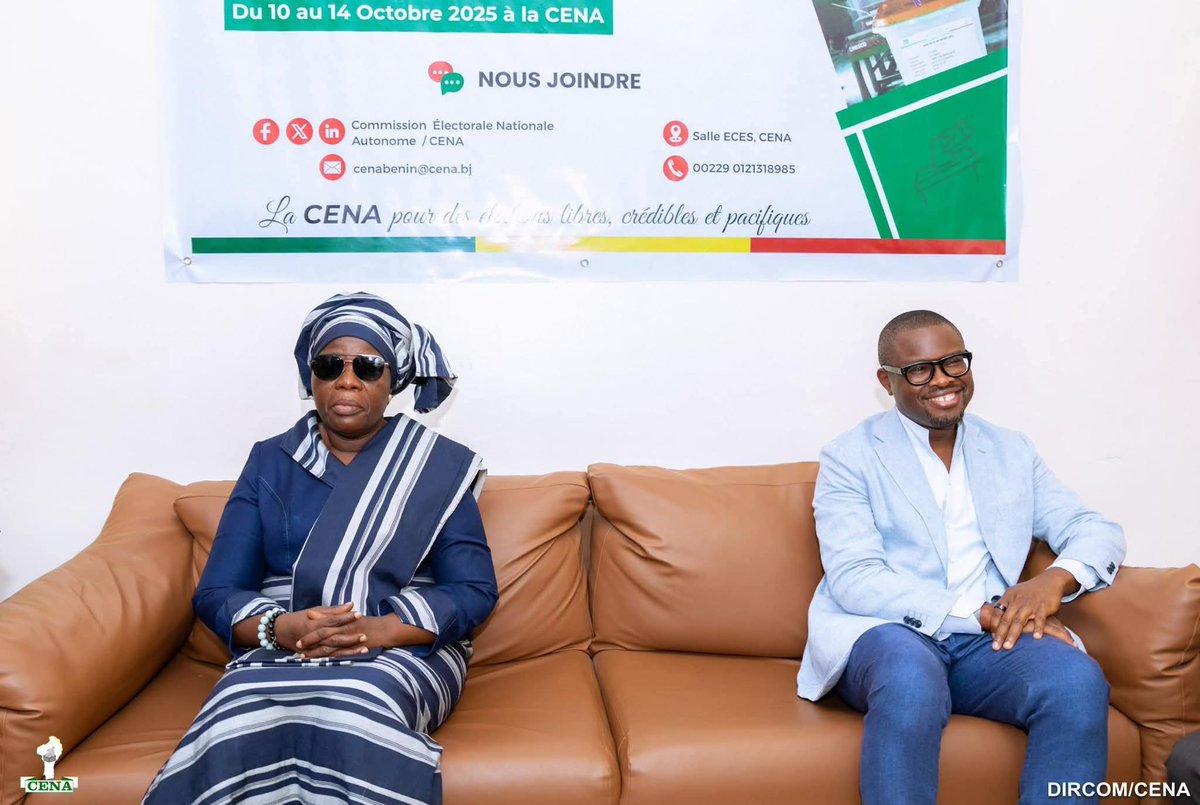 actualites229's tweet image. 🇧🇯 #BeninPolitique #Presidentielle2026 || La Cour constitutionnelle a tranché ce lundi 26 octobre 2025. Après examen des recours déposés par le parti @lesdemocratesb, elle a confirmé son élimination de la présidentielle d’avril 2026 entérinant ainsi la décision de la…