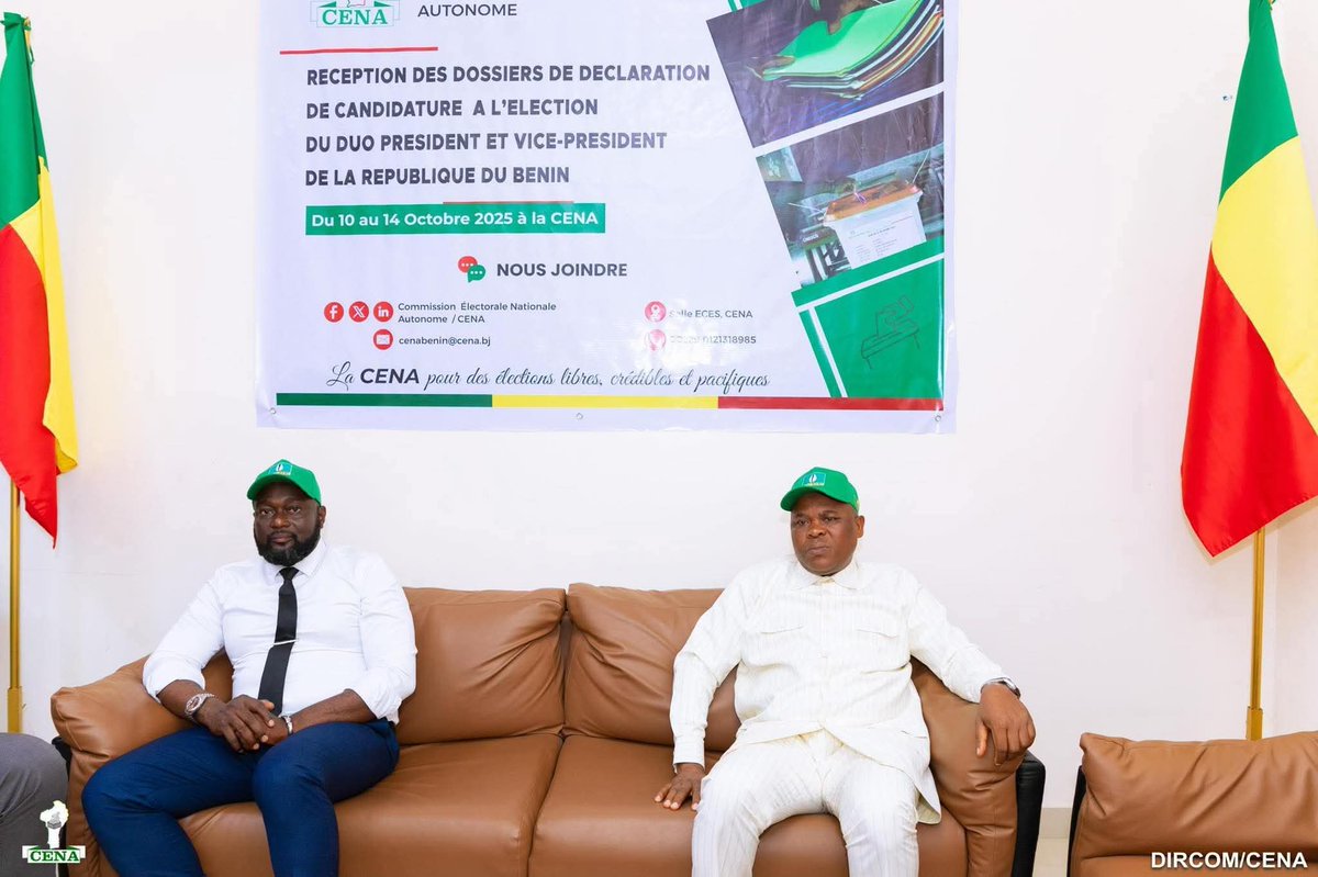 actualites229's tweet image. 🇧🇯 #BeninPolitique #Presidentielle2026 || La Cour constitutionnelle a tranché ce lundi 26 octobre 2025. Après examen des recours déposés par le parti @lesdemocratesb, elle a confirmé son élimination de la présidentielle d’avril 2026 entérinant ainsi la décision de la…