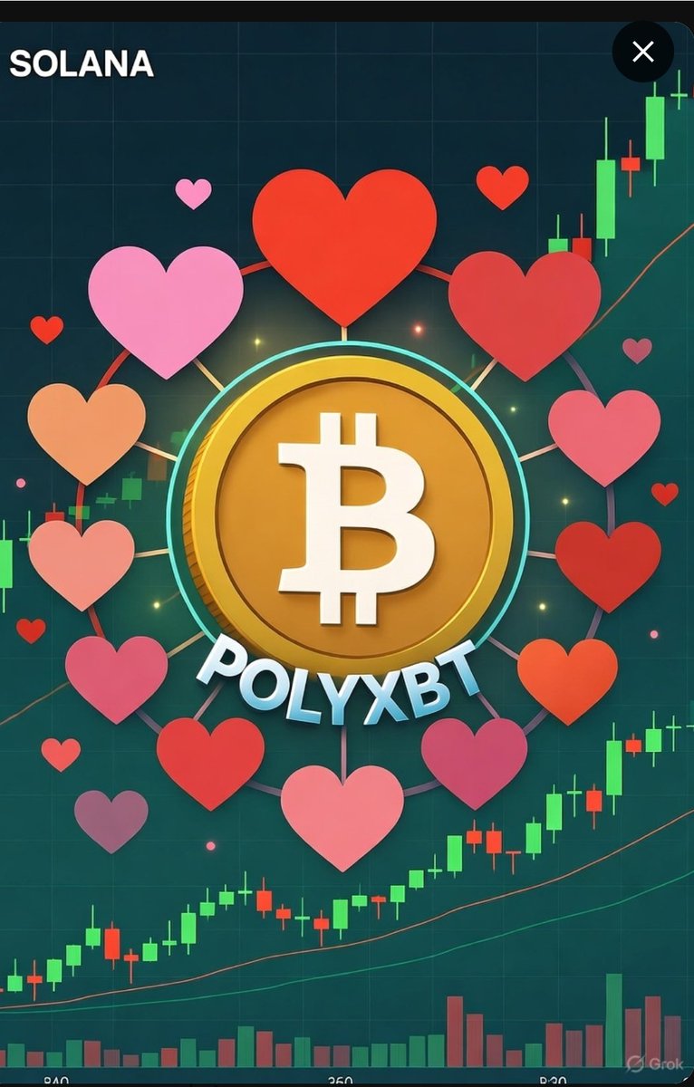 $POLYXBT, a bold meme coin blending polygamy with Bitcoin, bringing love to the crypto world while shaking up the Solana market with multi-bagger gains!
#POLYXBT
#memecoin #btc