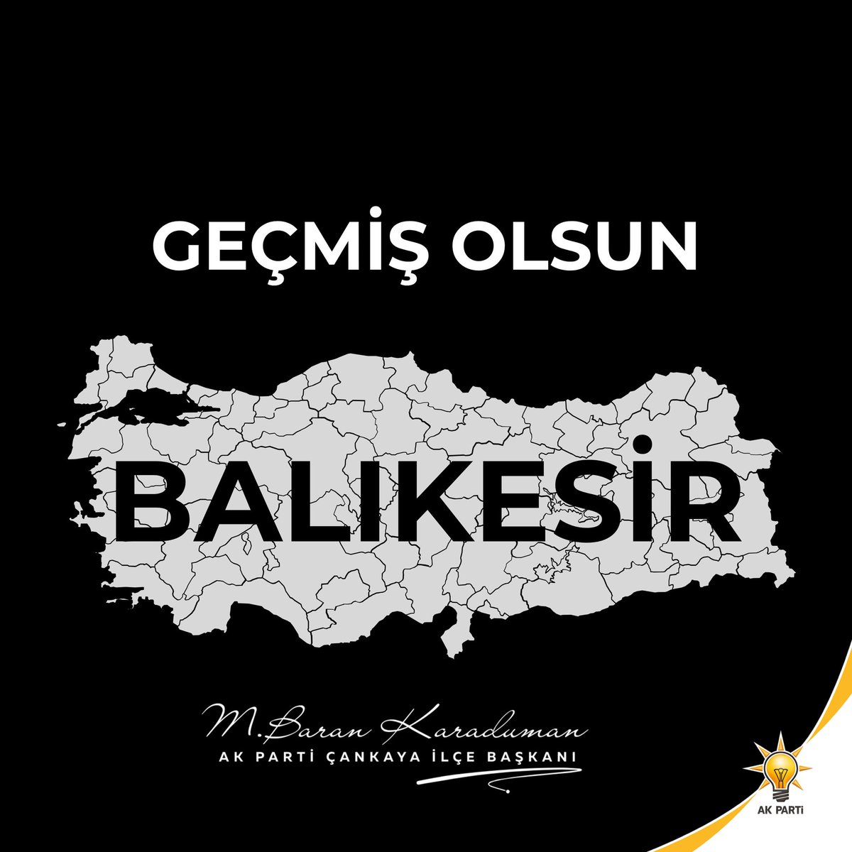 📍 Balıkesir / Sındırgı

Yüreğimiz Balıkesir’de…
6.1 büyüklüğündeki depremden etkilenen tüm vatandaşlarımıza geçmiş olsun dileklerimizi iletiyorum.

Dualarımız, ülkemizin huzuru ve milletimizin bir daha böyle acılar yaşamaması için. 🤲🇹🇷
#Balıkesir #GeçmişOlsunTürkiye