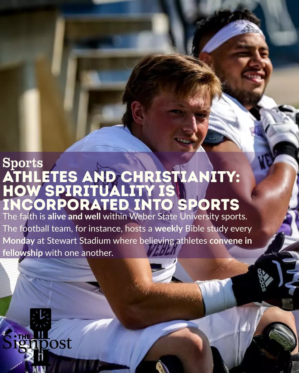 WSUSignpost's tweet image. ⬆️ Read the whole story on our website, link is in our bio!

✍️: Will Naughton | Sports Reporter, the Signpost
📸: WSU Athletics

#Athletes #Sports #Christianity #Faith #Bible #Biblestudy #Weberstate #WSU #Football #Wildcats  #Utah #Ogden #Utahnews #Utahsports #Ogdennews