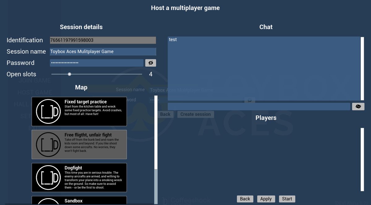 Still far from ready, let alone from perfect.
But the functionality of the multiplayer menu in #ToyboxAces step by step comes to life.

You might want to wishlist now: store.steampowered.com/app/3373080/To…