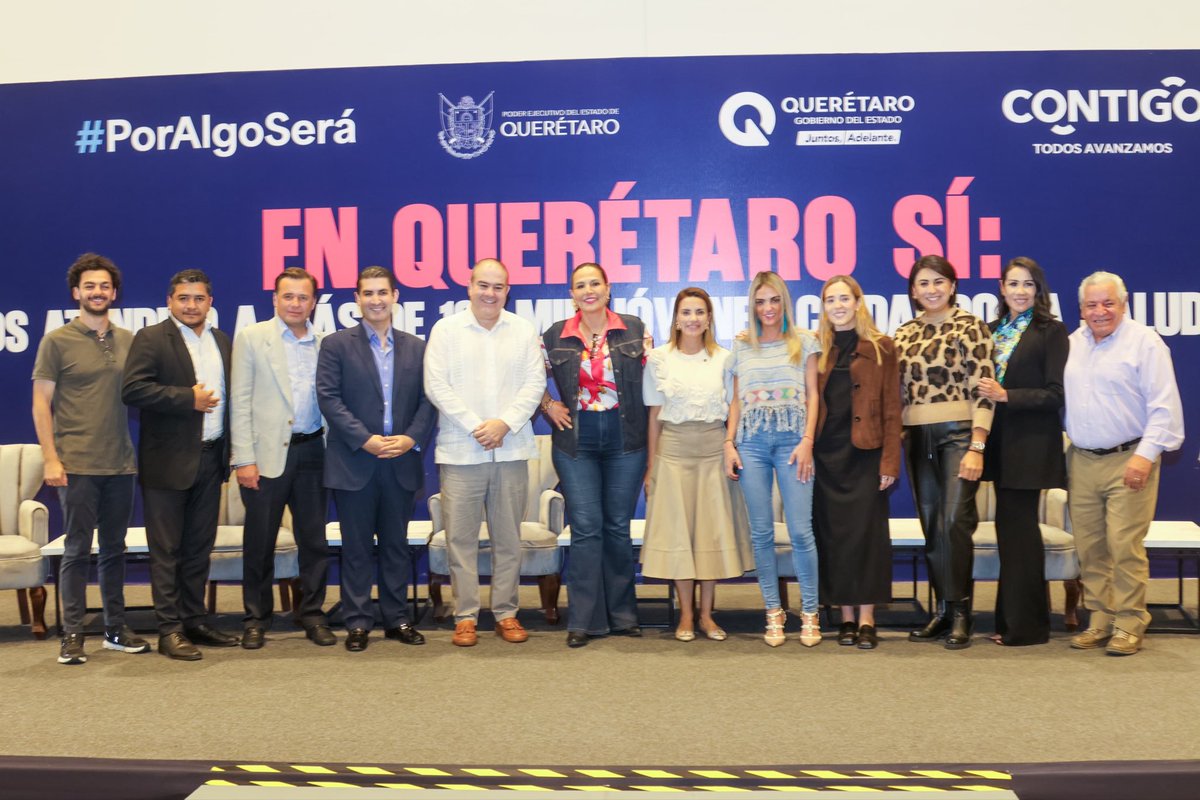 Acompañamos al gobernador <a href="/makugo/">Mauricio Kuri</a> en el evento “Empieza hoy Contigo”, un espacio que reunió a jóvenes de bachillerato y universidad para hablar de educación, emprendimiento, participación y bienestar emocional.
Seguimos construyendo el futuro que Querétaro merece. 💙

#Educación
