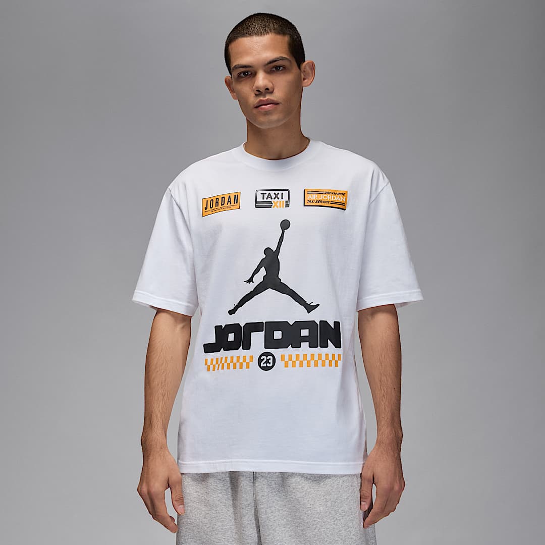 J23app's tweet image. NEW: Jordan AJ12 "Taxi" T-Shirt on @nikestore

Link -&amp;gt; go.j23app.com/182p