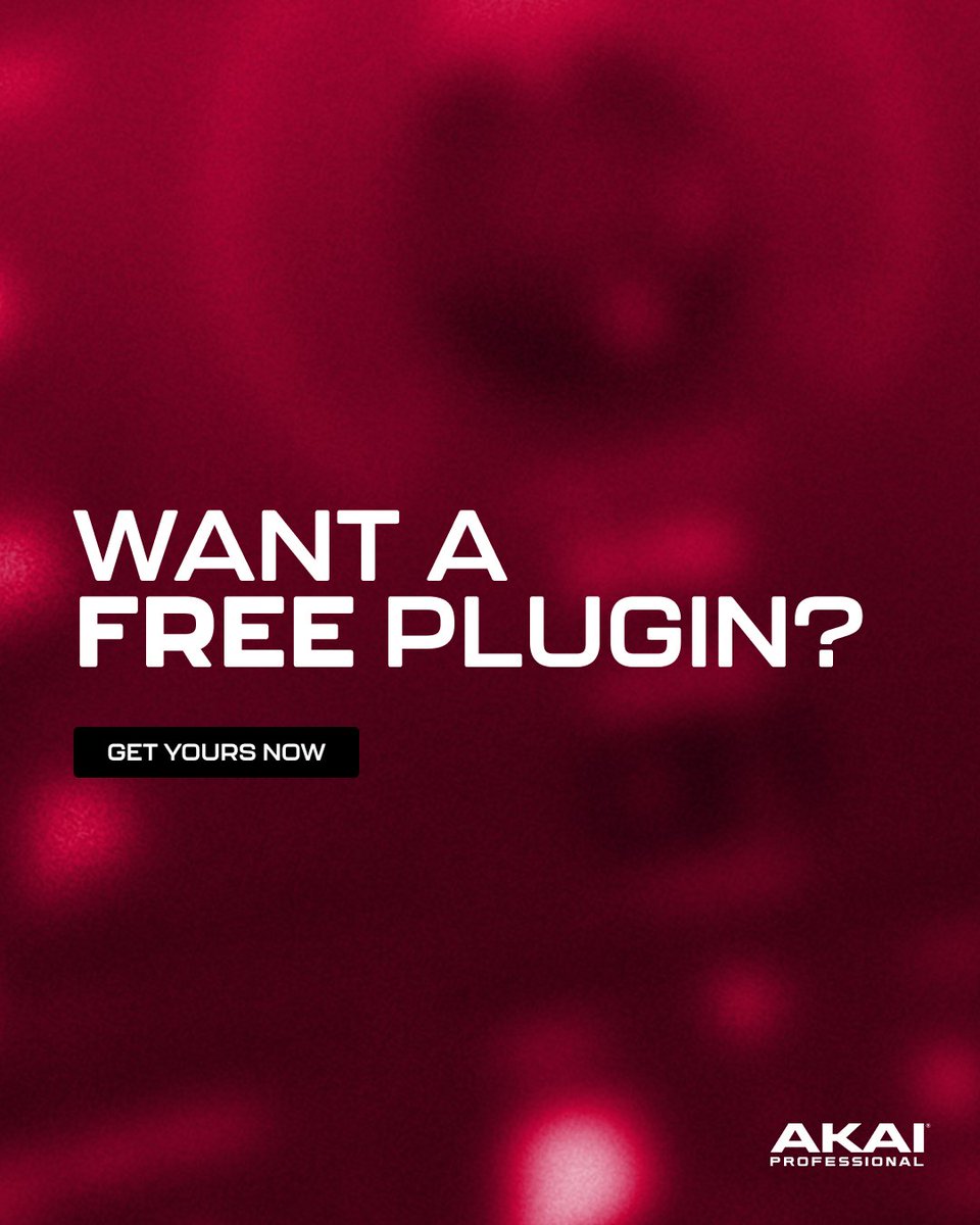 Akai_Pro's tweet image. 🚨 FREE PLUGIN ALERT 🚨

@AIRMusicTech&apos;s next plugin for MPC arrives Nov 27, bringing vintage recording magic to your device.  But, for a limited time you can claim your FREE license ($99 value) before it releases! inmusic.to/vp3j5xf2

#AkaiPro #AIRMusicTech #MPC #freeplugin