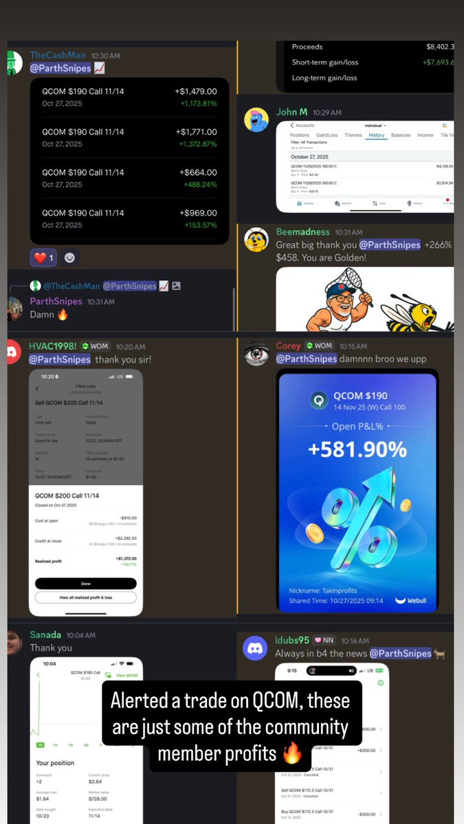 ParthMathur15's tweet image. No really, QCOM did its thing