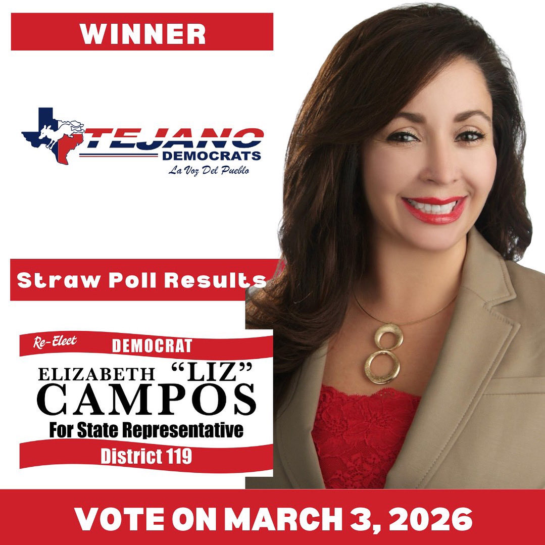 The Tejano convention this weekend was extremely successful. Thank you to the Tejano Democrats for supporting me and always standing by my side as I will always stand with you.
#Juntos #VoteLizCampos #TXHD119 #BexarCountyElections #CuandoVotamosGanamos #TejanoDemocrats