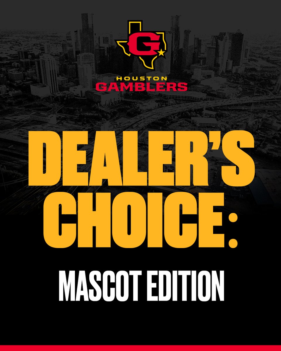 Houston Gamblers tweet media