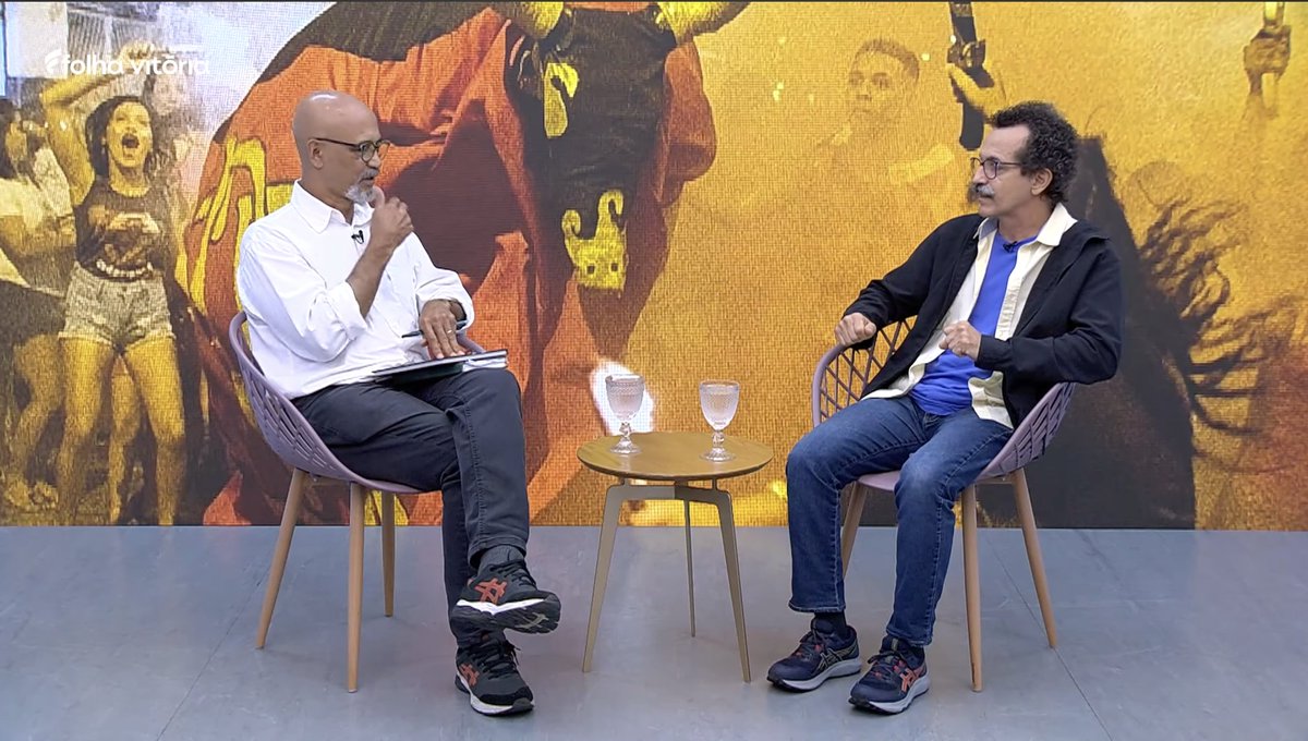 edsonchagas's tweet photo. Saiu entrevista que participei para a série Arte + Folha Vitória, com o professor Fernando Augusto. Está no link https://t.co/Bnj3wAx0tX https://t.co/F45GWLoroQ