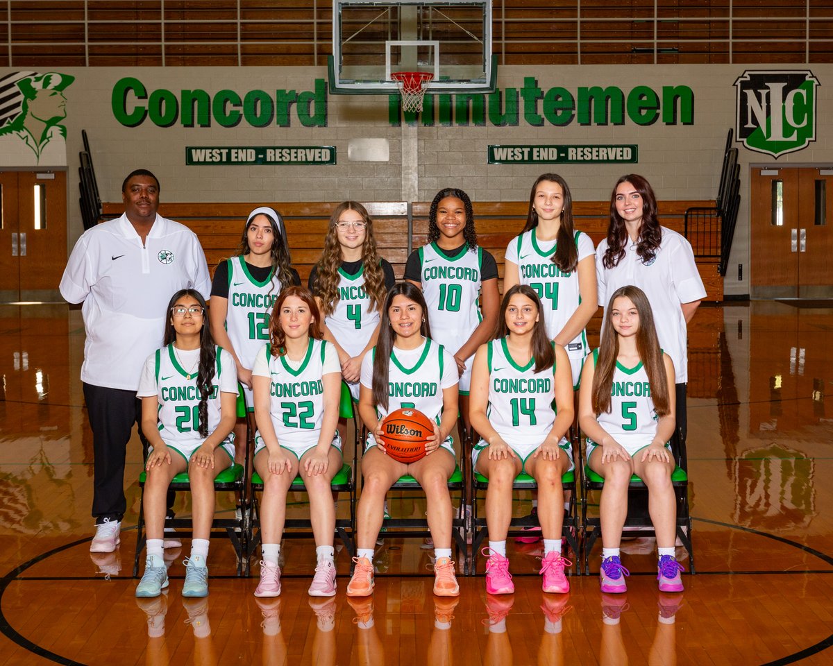 cminutemen's tweet image. Meet the 2025-2026 Concord Girls JV Basketball Team!  concordhsathletics.com/news/abdd5c31-…