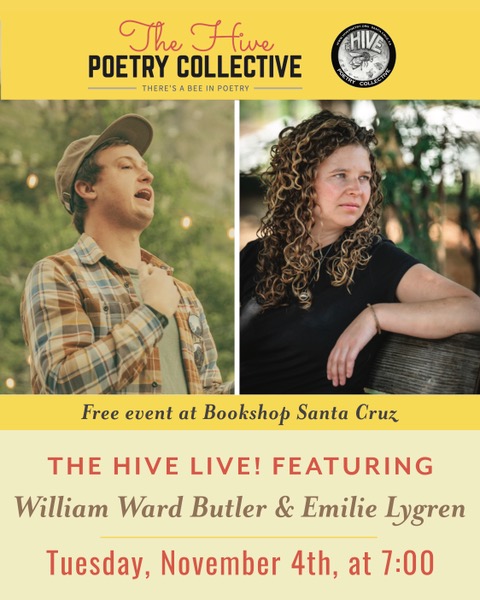 HivePoetry's tweet photo. Hello, wonderful poetry-loving people! There has been a change in our reading schedule, due to unforeseen events, William Ward Butler will be stepping in to read in the place of Steve Kuusisto. We recognize this change is sudden, but know it will be a night of memorable poetry! https://t.co/6KpxiRffUs