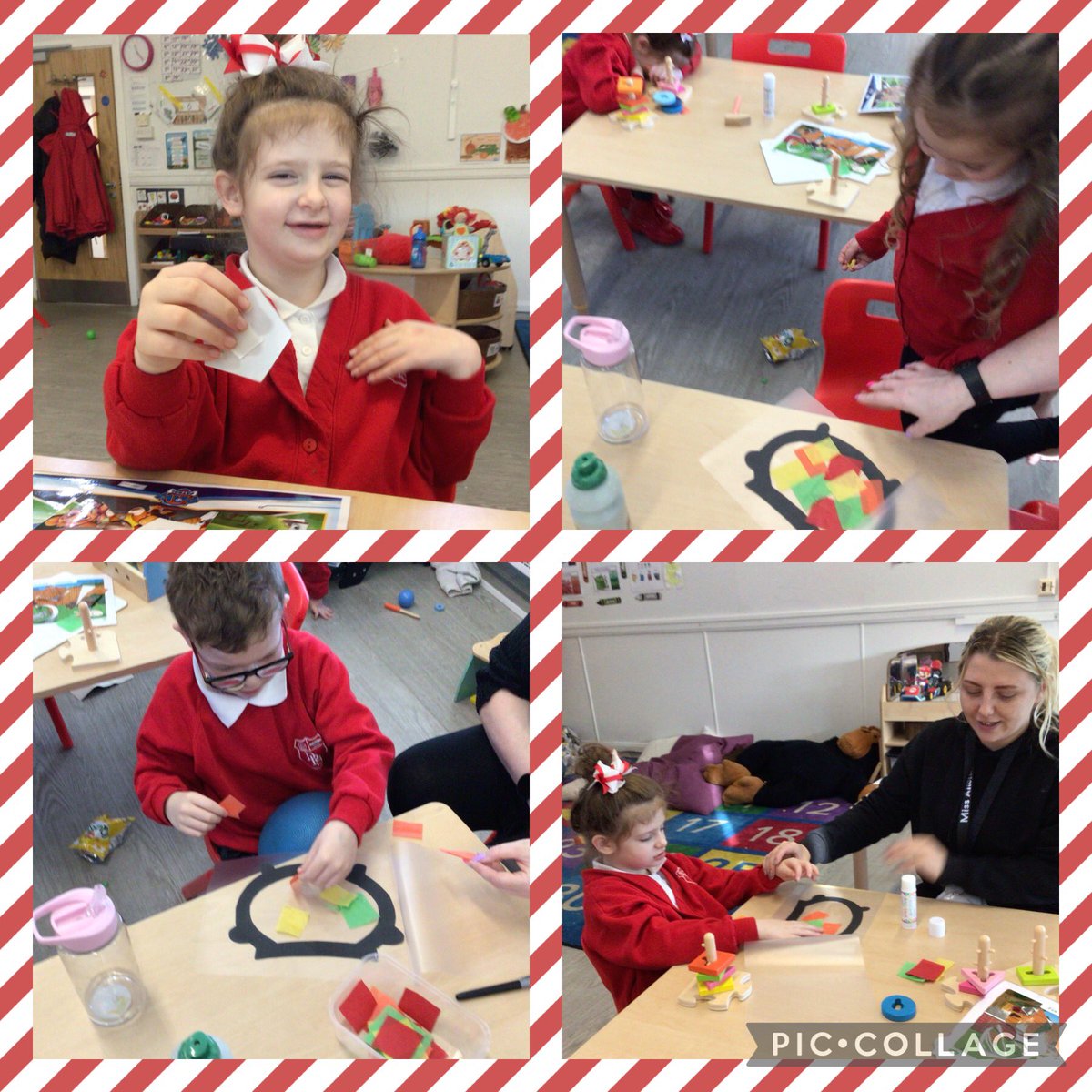 We made cauldron suncatchers today during our Literacy time ☀️