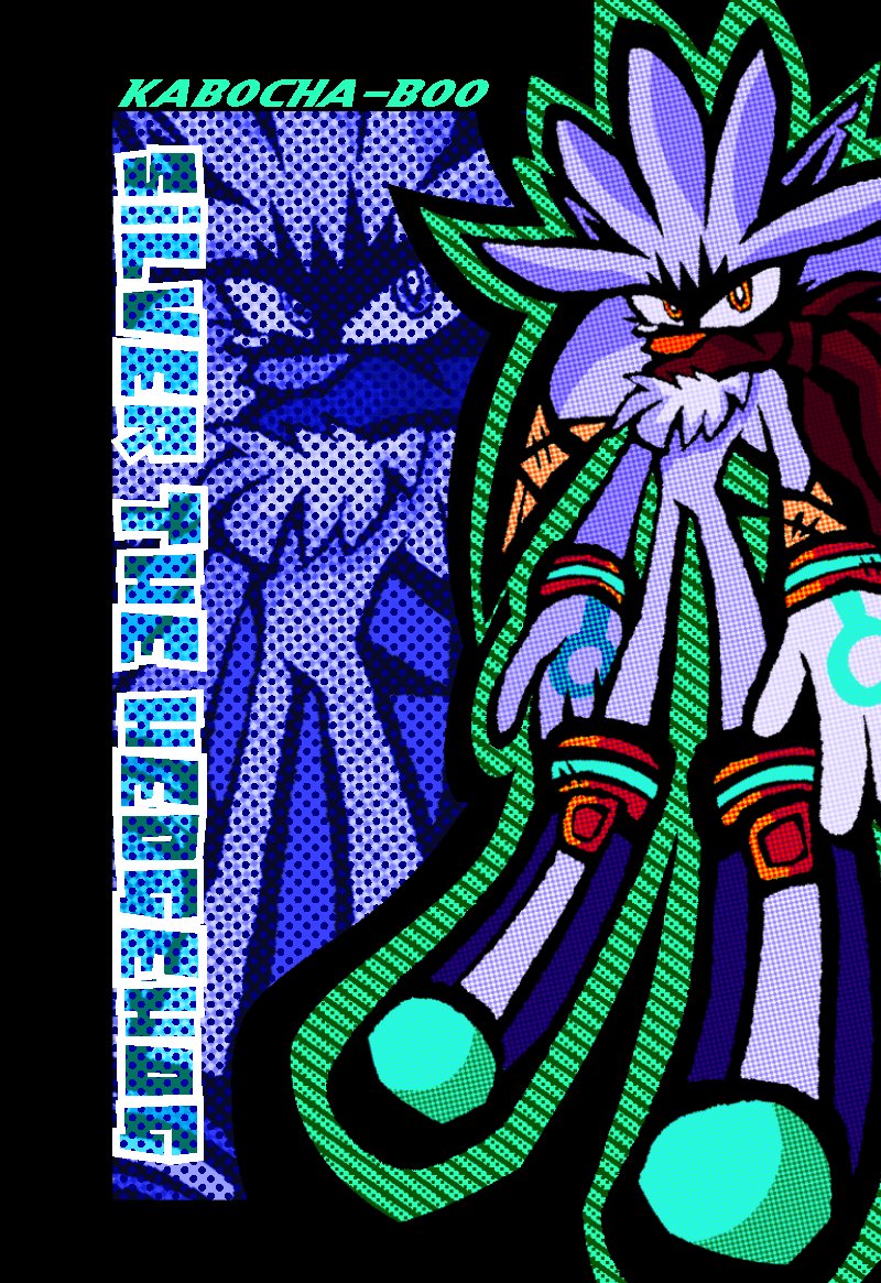 Might as well keep posting art before everyone leaves twitter... :P i still like this one! 🩵🩵🩵 
#SilverTheHedgehog #SonicTheHedgehog