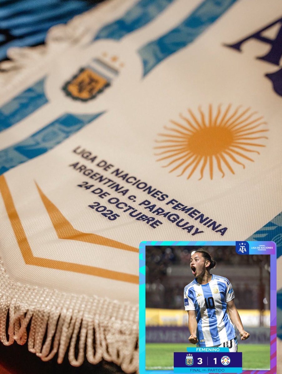 En el partido Liga de Naciones de  <a href="/Argentina/">🇦🇷 Selección Argentina ⭐⭐⭐</a> Femenina fortalecimos  #AFASalvaguardia 
Nuestro objetivo es que niñas, niños y adolescentes vivan el fútbol en entornos seguros, inclusivos y con alegría.
Cuidar también es parte del juego.
#SelecciónFemenina #futbolfemenino #afa