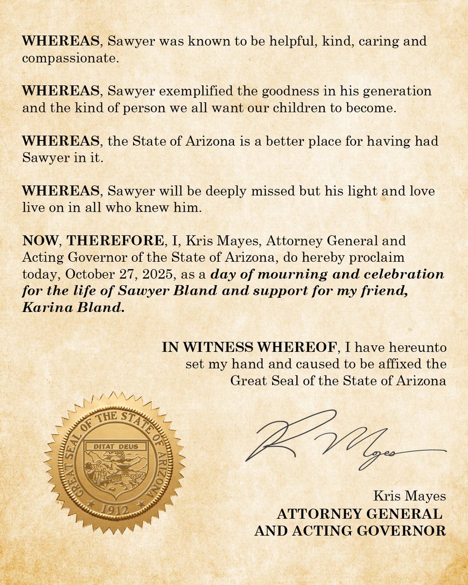 AZ Attorney General Kris Mayes tweet media