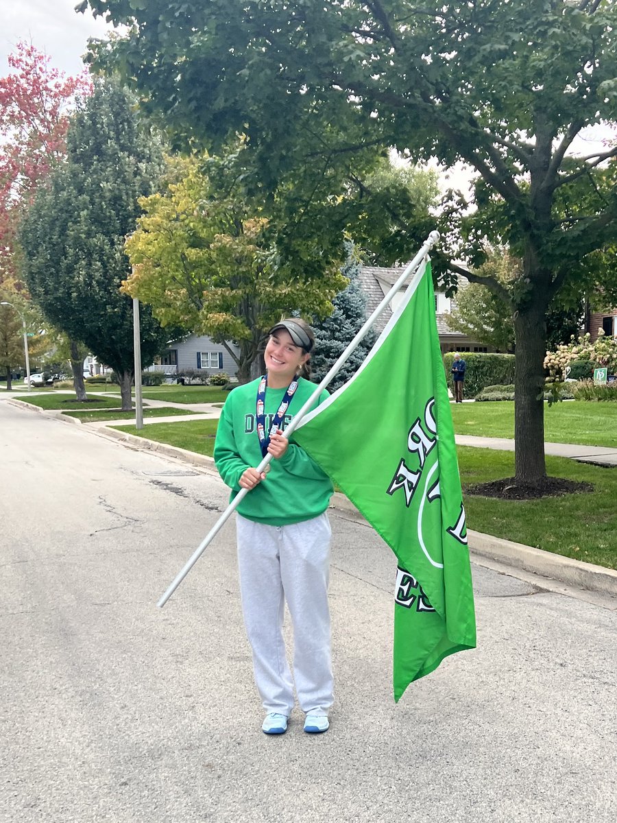 🏆 History made! Congratulations to <a href="/YorkD205/">York High School</a> junior CJ Coan, who captured the IHSA 2A Singles State Championship this weekend! 🎾

She’s the first-ever Duke in program history to bring home a state title! 

#WeAreD205