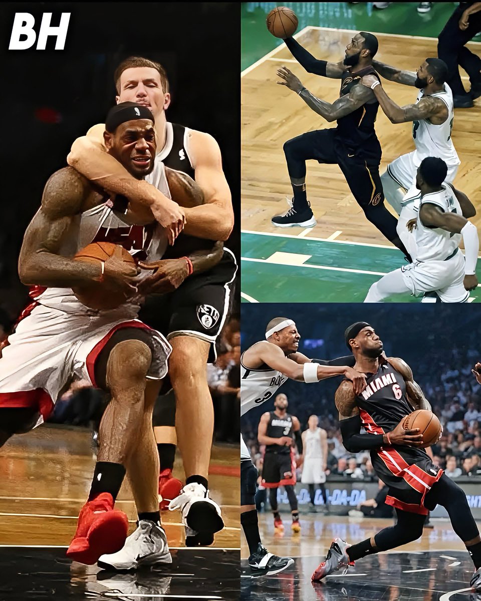 This how they tried to guard PRIME Bron