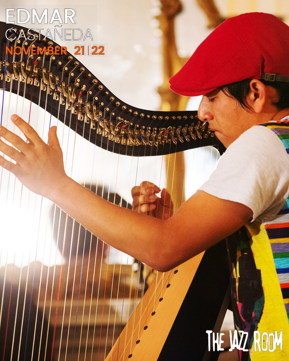 From Wynton Marsalis to Paquito D’Rivera, Edmar Castañeda has shared the stage with some of jazz’s greatest. Now, he brings his world-class electric jazz harp to Charlotte for two unforgettable nights.

📅 November 21–22 | 🎟️ thejazzarts.org/event/jazz-roo…