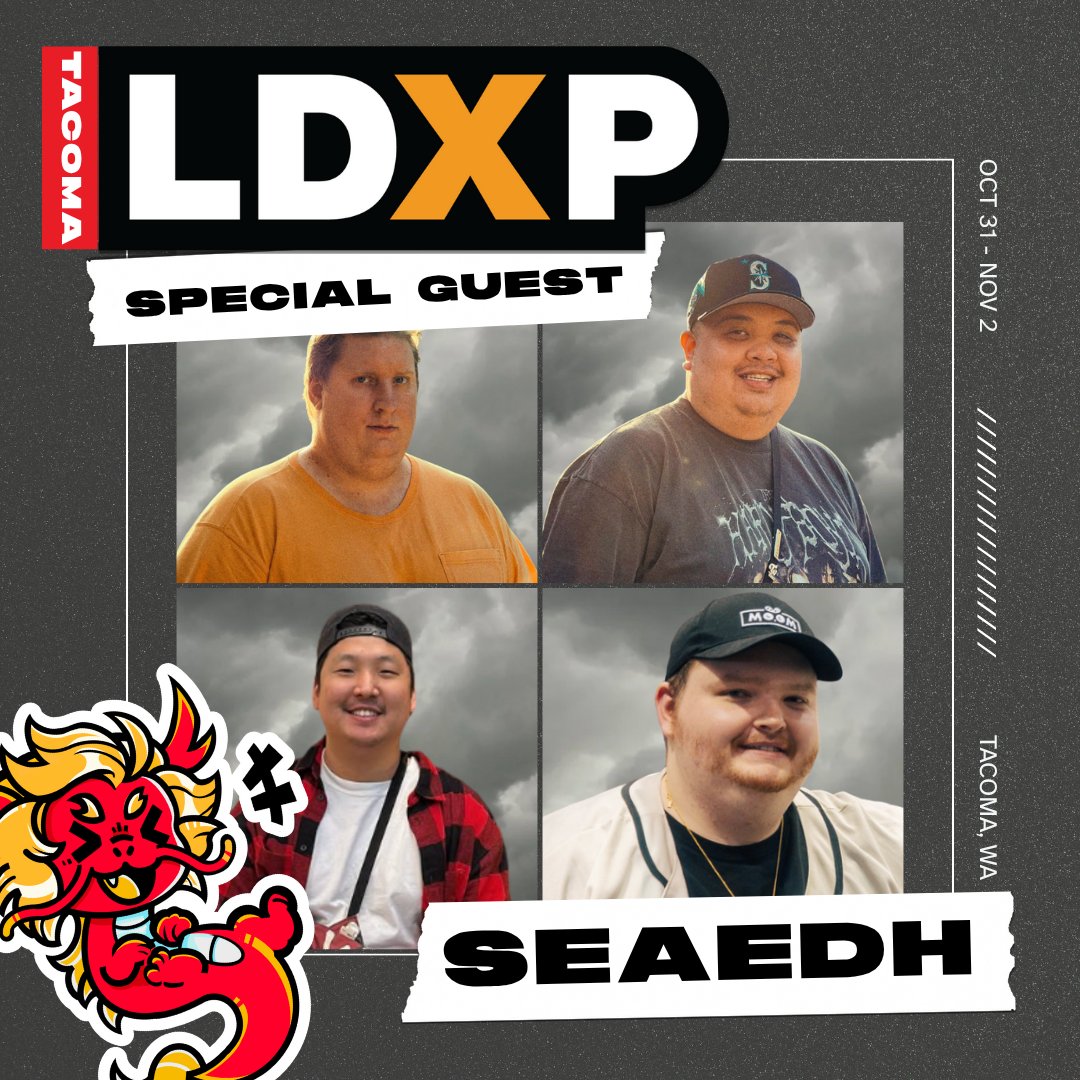 LDXP Tacoma is happening this weekend Oct 31 - Nov 2 at the Greater Tacoma Convention Center!

The SeaEDH crew will be there all weekend jamming games in the Command Zone!

We hope to see you there and to jam some games with us! #LDXPTacoma #MTG #cEDH