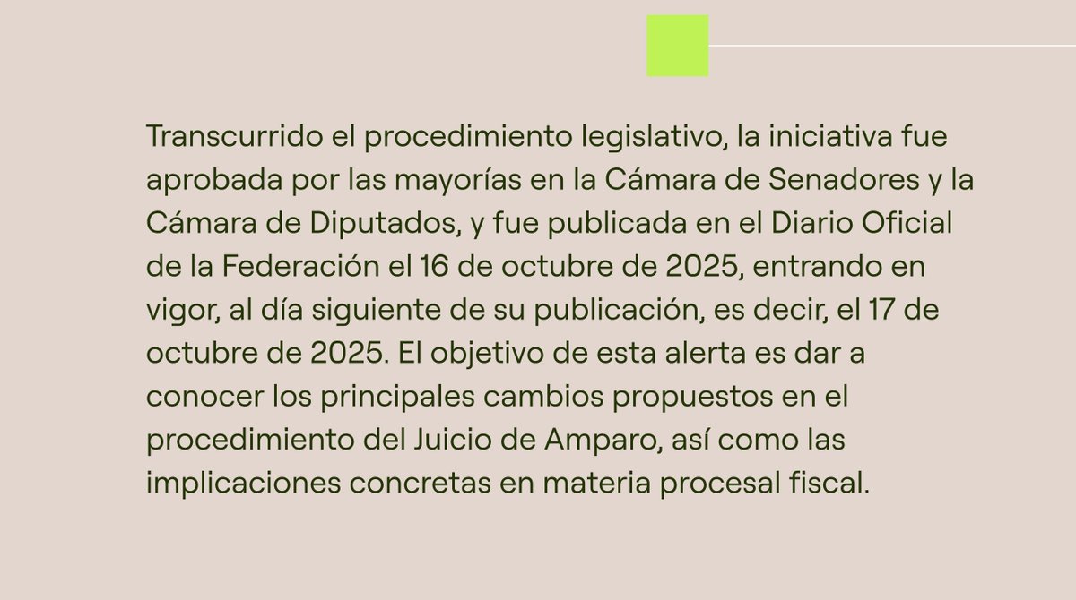 Hoganlovellsmex's tweet image. Te invitamos a leer el #ClientAlert sobre la Reforma a la #LeyDeAmparo, escrito por Socios y Asociados de Hogan Lovells México. Un análisis clave sobre los cambios y sus implicaciones jurídicas. 

Lee aquí: shorturl.at/0Jiin

#HoganLovells