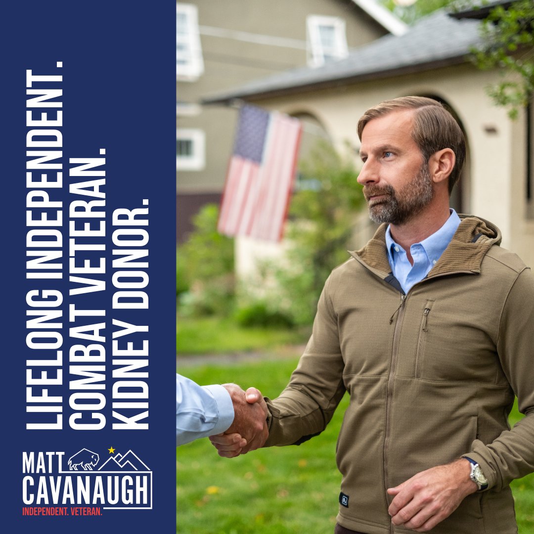 Lifelong independent. Veteran. Kidney donor. I’ve seen it all—and now I’m ready to lead change.
mattcavanaugh.org