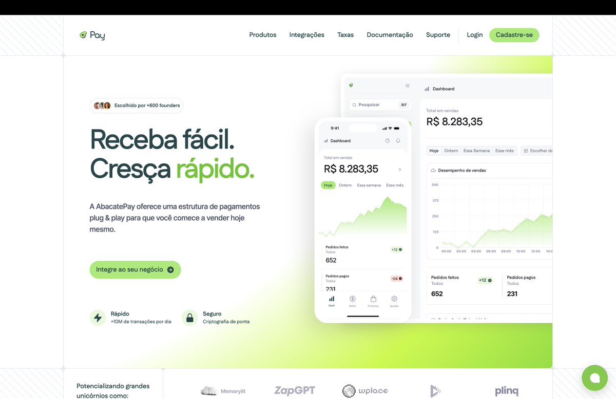 Chris ➔ abacatepay.com tweet media