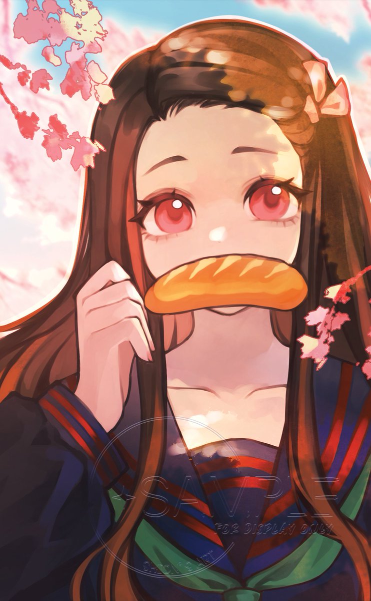 #DemonSlayer #NezukoKamado 

Nezuko and the sakura 🌸