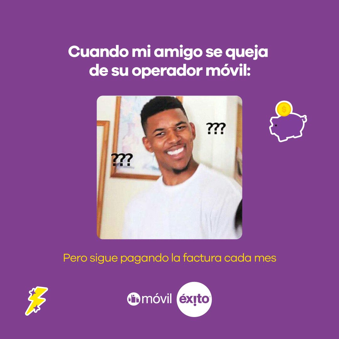 ¿Ya es hora de un cambio?                                                                                            La solución es simple: pásate a movilexito.com y disfruta de lo mejor del pospago sin contratos, cobertura nacional y hasta acumular Puntos  Colombia 💛