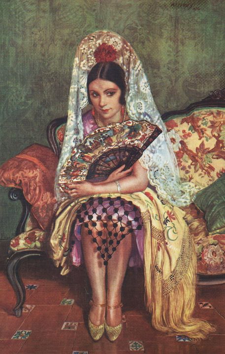 Art of the Day! "La espera". Buy at: ArtPal.com/apperleyart?i=…