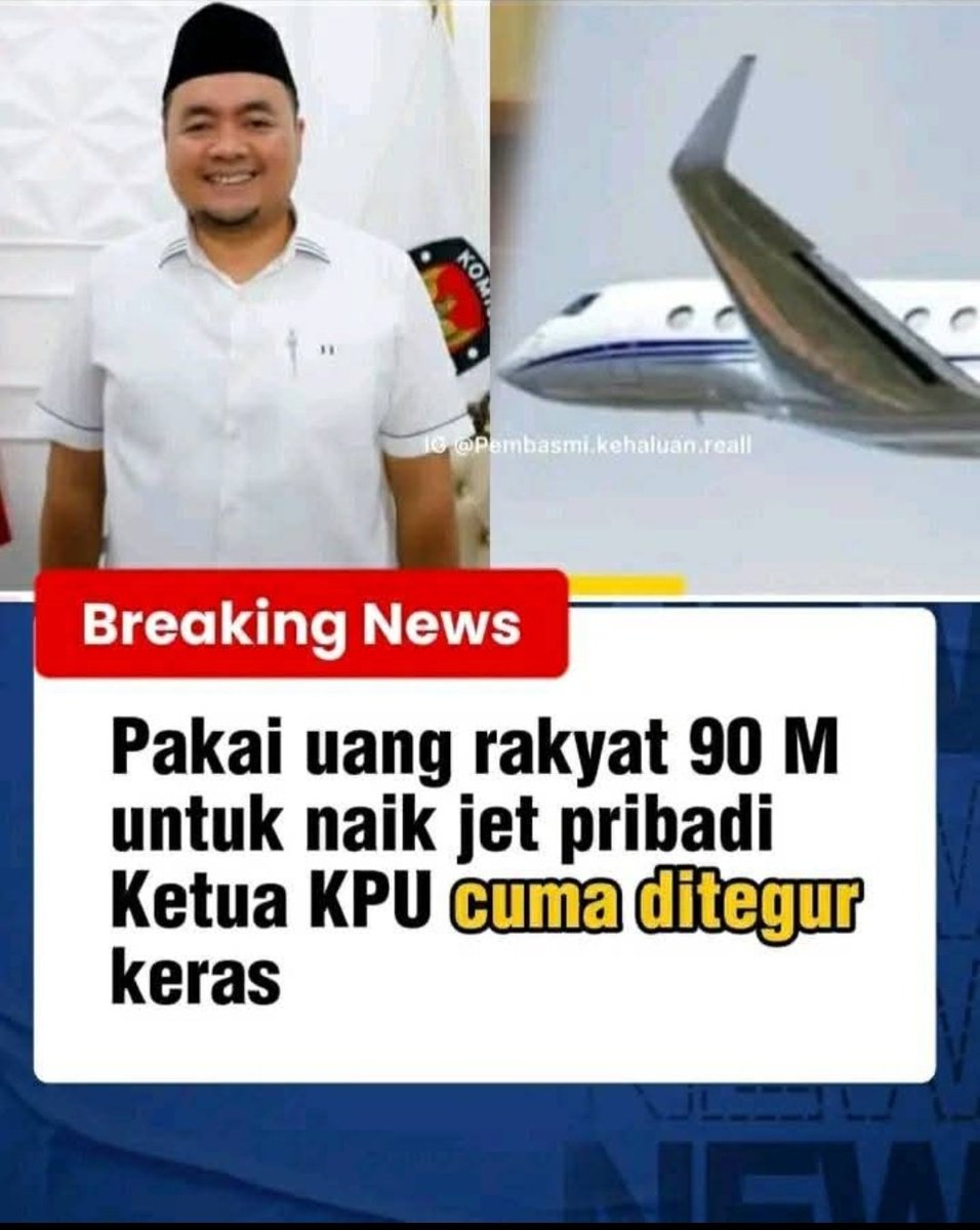Muak gua sma kelakuan para binatang seperti mereka ini..
Enak banget pake uang rakyat
Untuk gaya hidup mewah