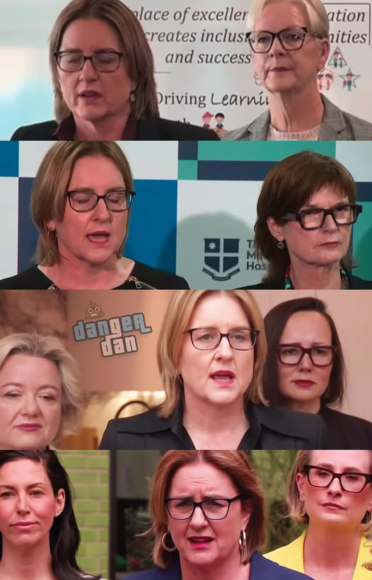 Danger Dan providing hints as to why Victoria is in a tail spin

hint: the spectacle is not due to visionwear