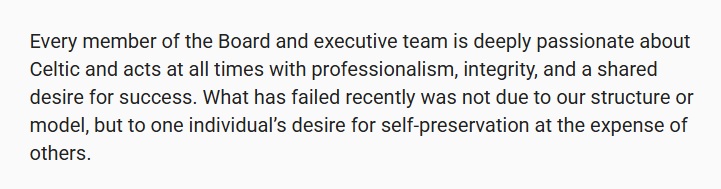 £77m sitting in the bank collecting dust and Dermot Desmond blames it all on Brendan.

SELL UP DERMOT | SACK THE BOARD