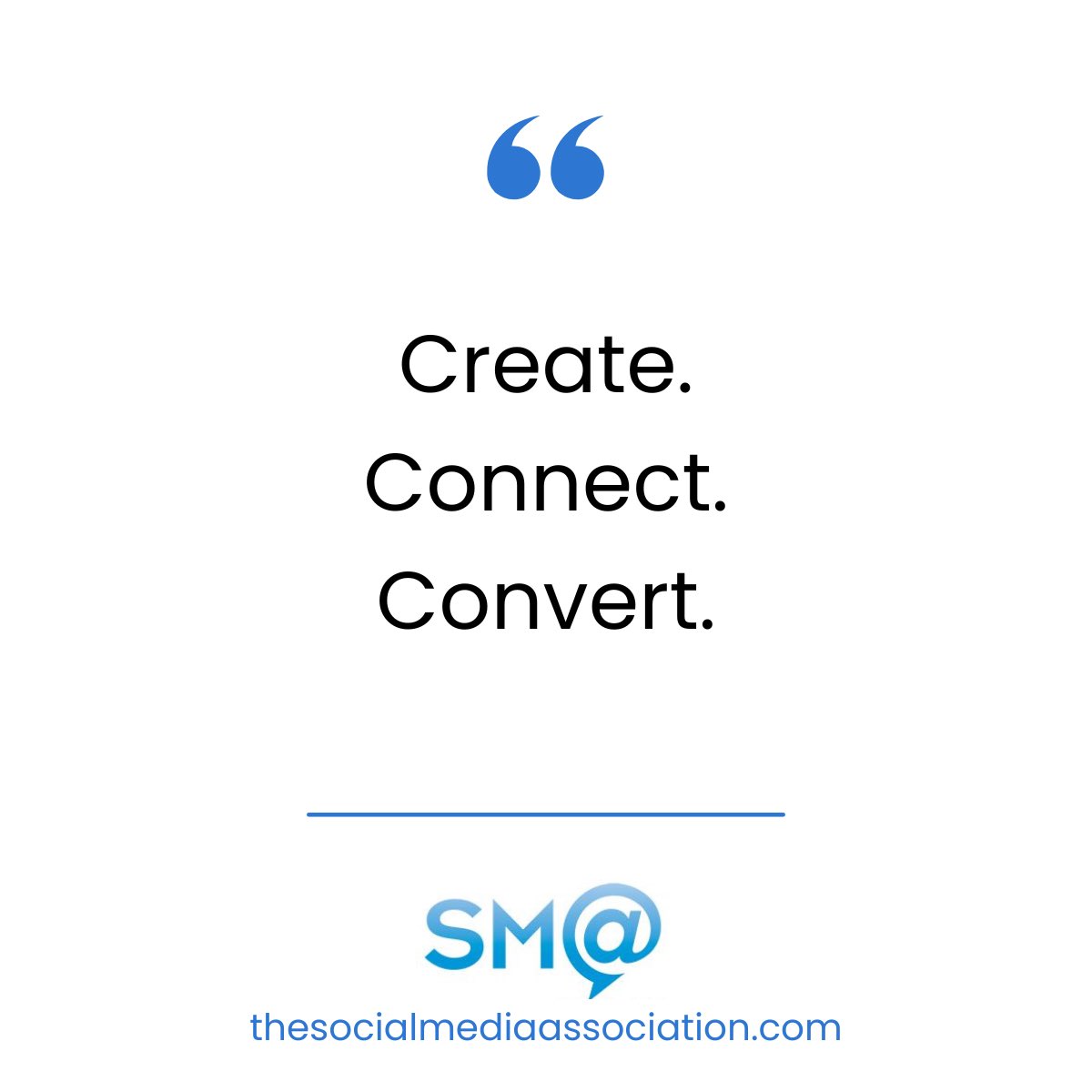 Social Media Association tweet media