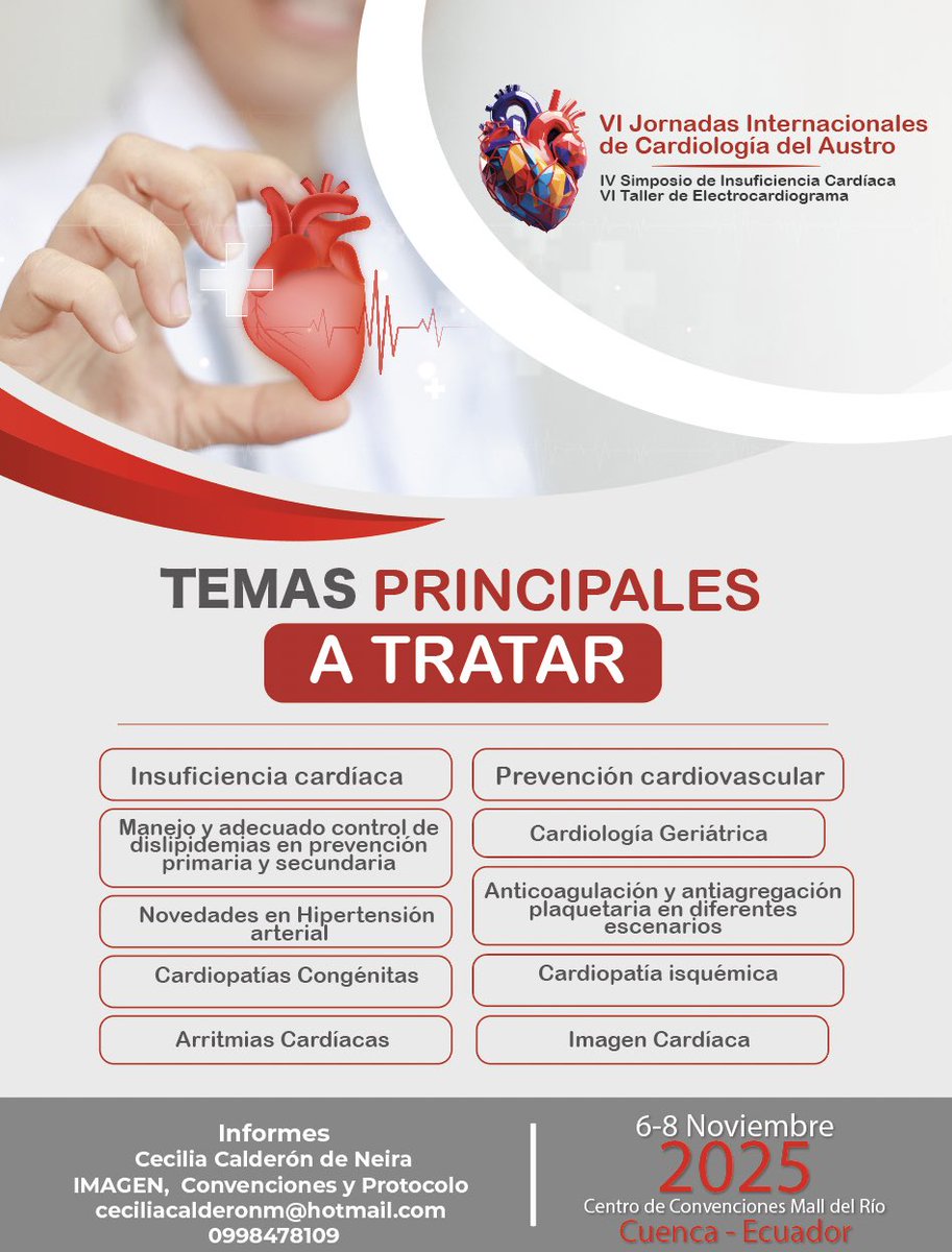 Sociedad Ecuatoriana de Cardiología Núcleo Azuay tweet media