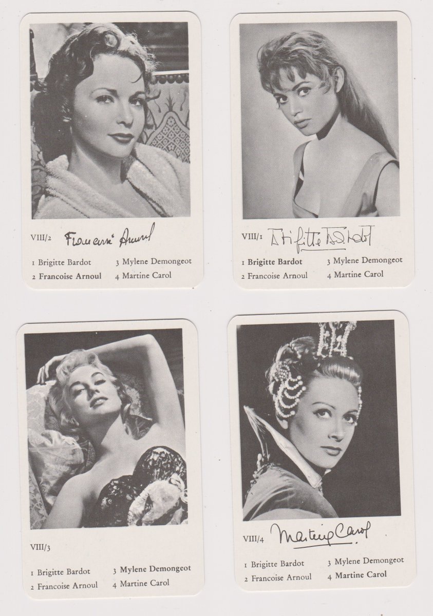 I listed all 36 of the black &amp; white 1958 F.X. Schmid cards for sale today. You'll find them here, followed by the color cards from that same co. that I had previously listed: ebay.com/str/immortalep…
