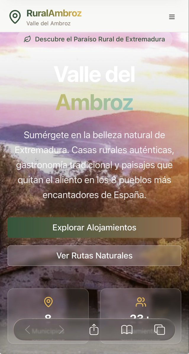 Chemavill1978's tweet photo. Conoce las rutas, eventos, gastronomía y municipios del Valle del Ambroz! 

https://t.co/GcAuOTmWDG https://t.co/sI1zRcNv3w