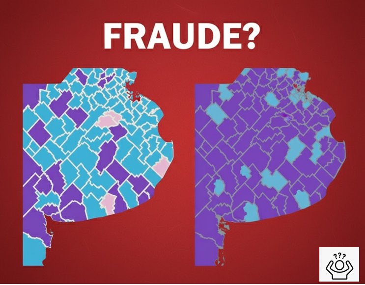 No tengo dudas de que ayer hubo un fraude escándaloso, si pensas lo mismo dale RETUIT y nos seguimos!
Unidos en defensa de la democracia!