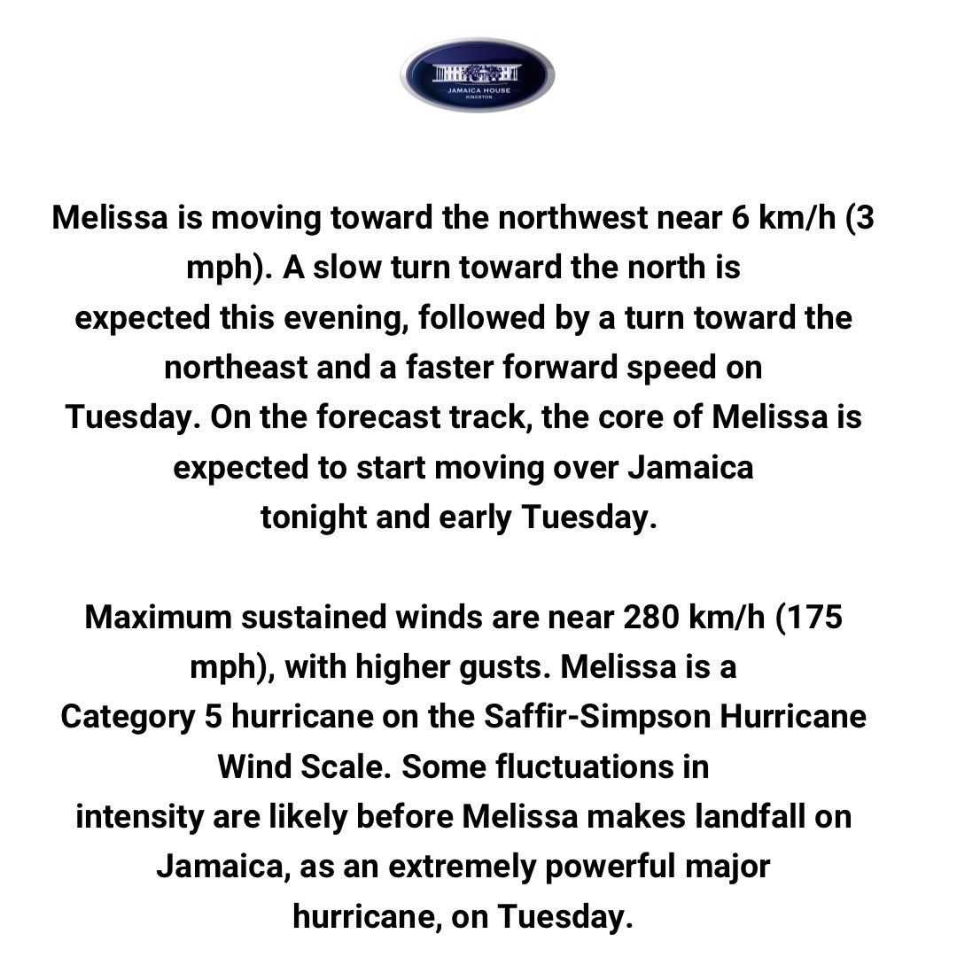 Andrew Holness tweet media