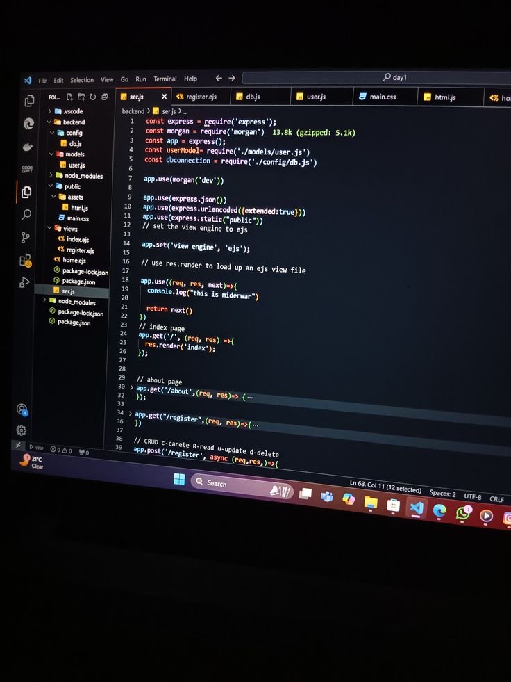 CodeWithsom21's tweet image. Another night, another bug to fix 😅 #CodingLife