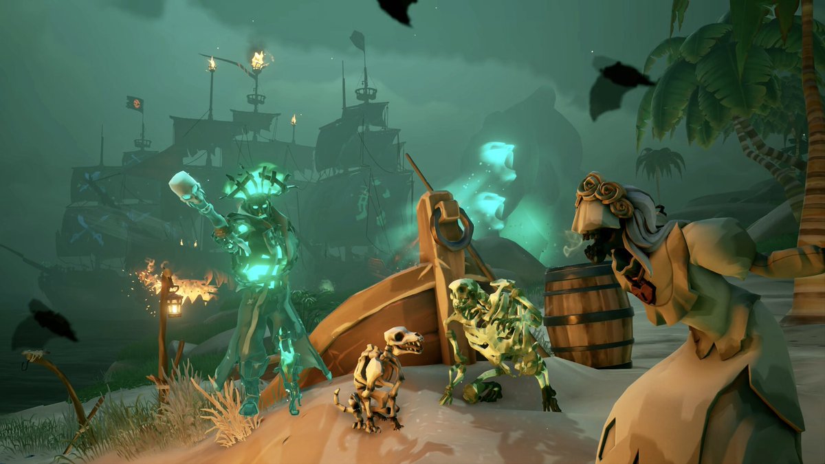 Theme: Haunted Hulls

#SoTShot #SeaOfThieves <a href="/SeaOfThieves/">Sea of Thieves</a>