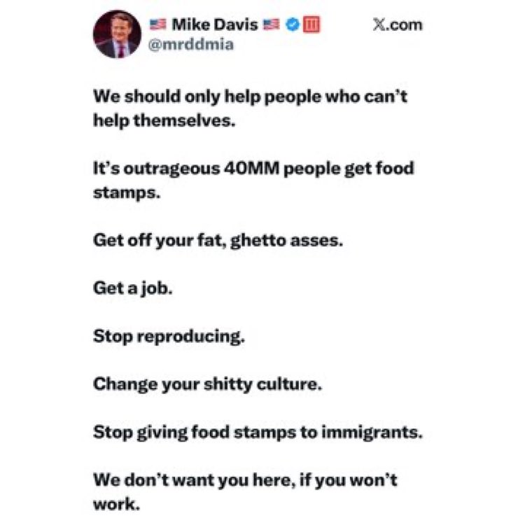 Longtime Black Man Here (@groove_sdc) on Twitter photo Republicans hate Black people more than they ever loved this country. They’d rather burn it to the ground than share power with us. They’d rather starve a million of their own voters just to fuck with one of us. Republicans hate Black people more than they ever loved this country. They’d rather burn it to the ground than share power with us. They’d rather starve a million of their own voters just to fuck with one of us.