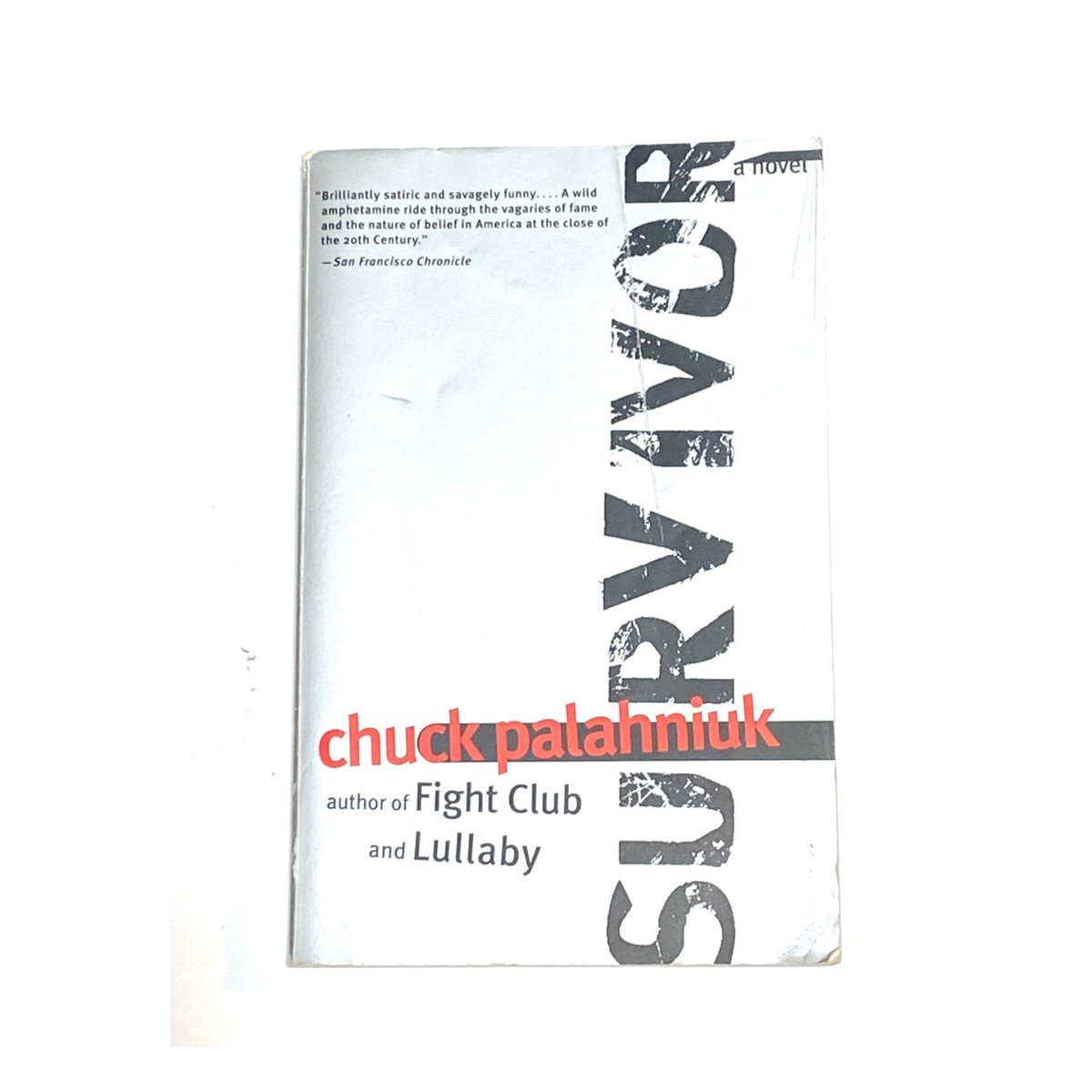 ‘survivor’ by chuck palahniuk has the page numbers count down. you open the book to something like chapter 35 page 280 and end at chapter one page one.