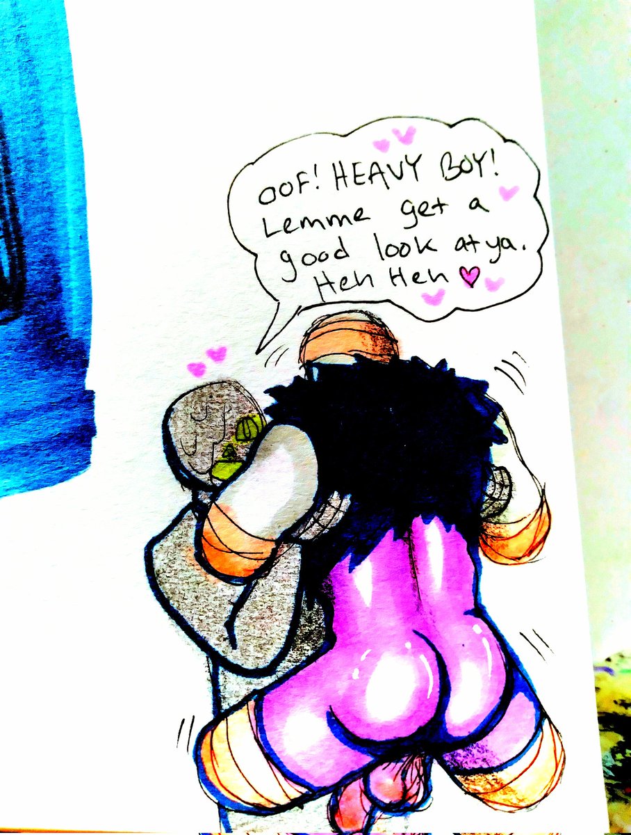 Nightmare gets a special modified Cross as a gift,  And he loves it ♥📦🎁
