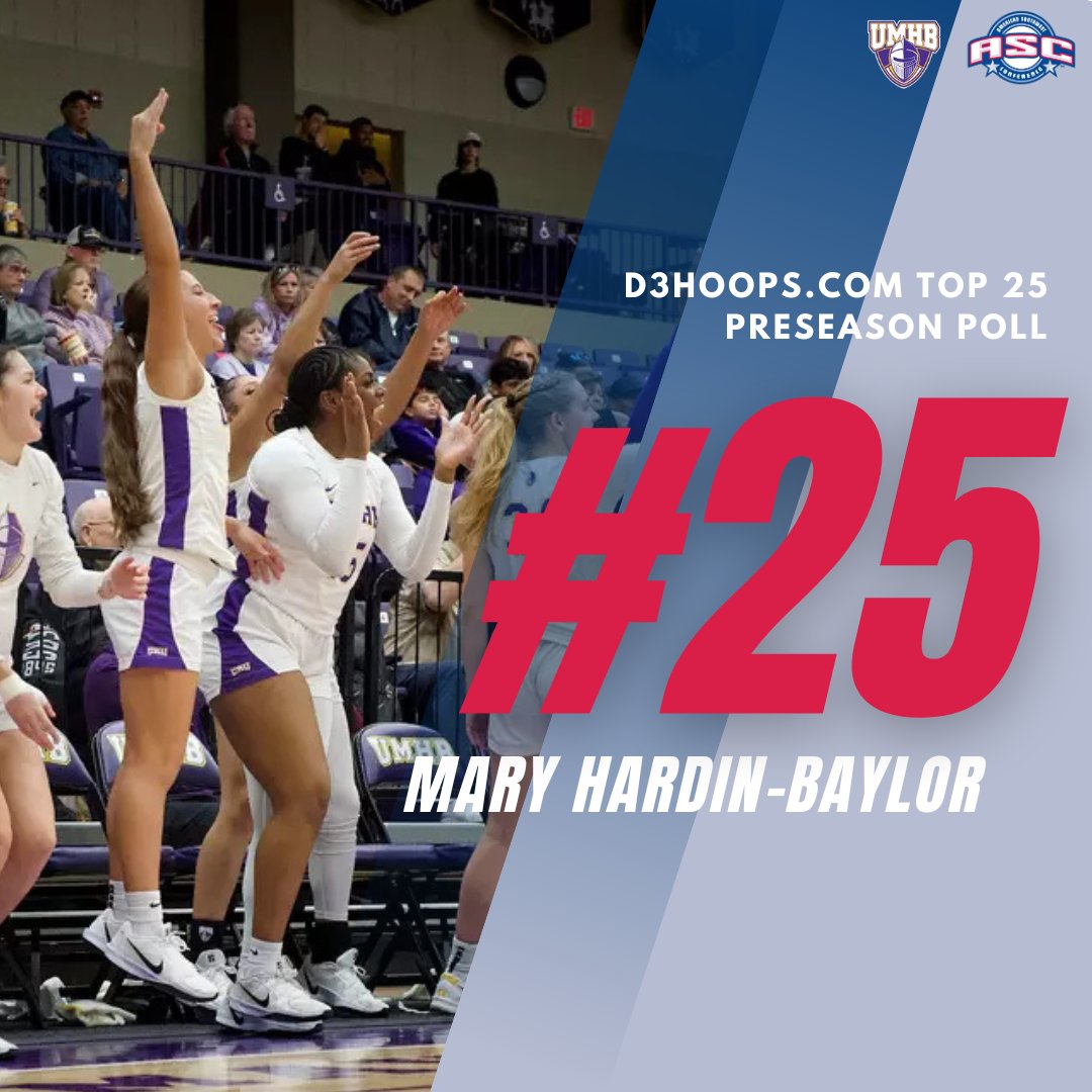 ASC_sports's tweet photo. WBB | https://t.co/2yqGA97IPH Preseason Top 25!
Read more: https://t.co/hARHe4MhyB
#ascsports #aschoops #d3hoops https://t.co/oMeUrxgnQO
