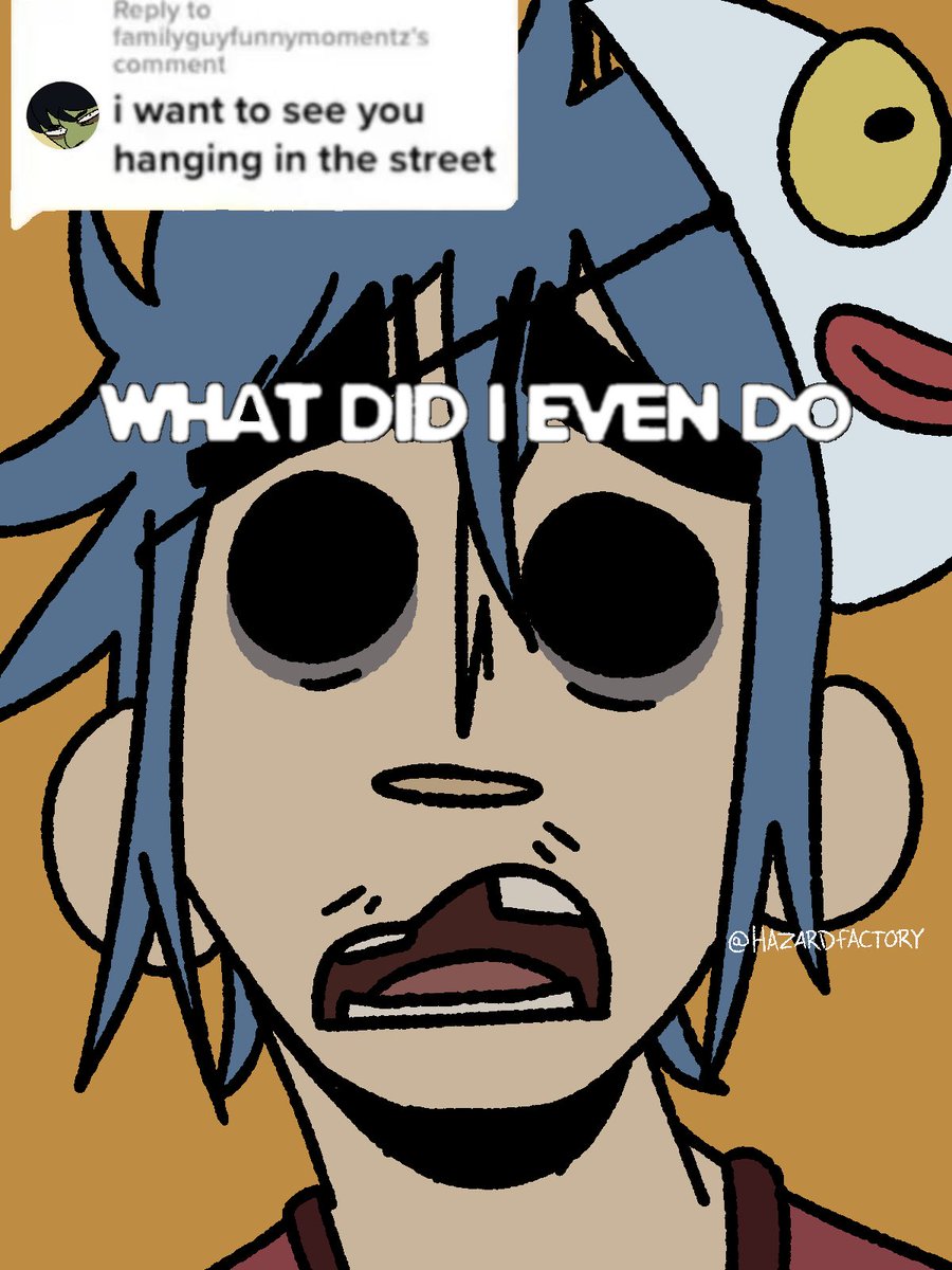 HazardFactor's tweet photo. I forgot i made this 😭 #gorillaz https://t.co/chJg3ZhgA1