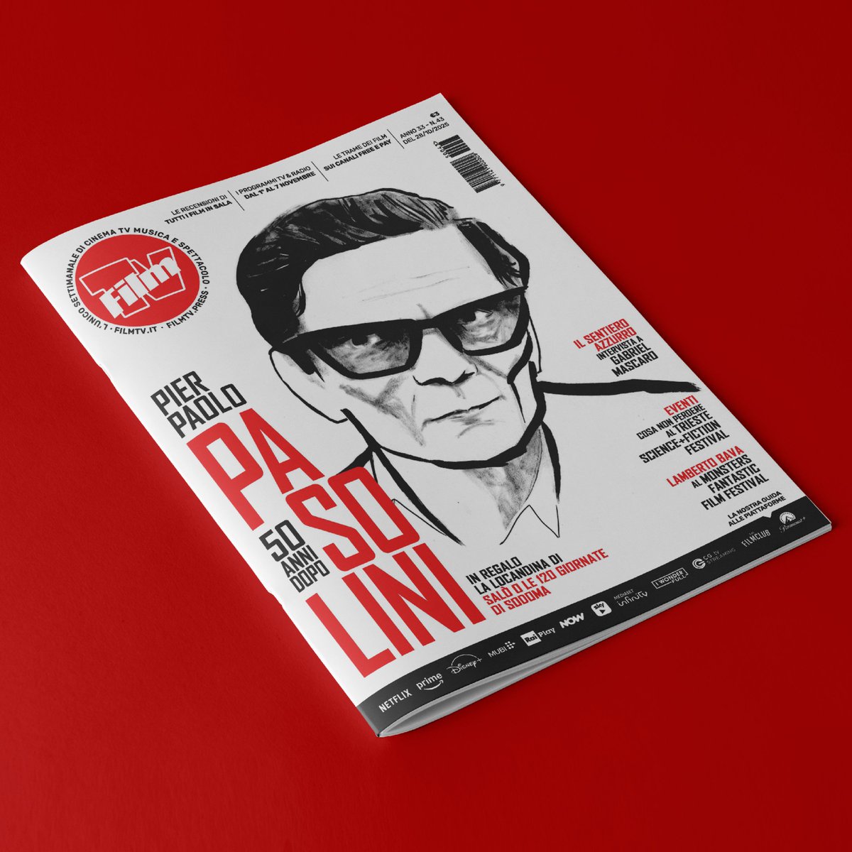 #FilmTv n° 43 è in edicola, online e in-app da martedì 28/10/2025. Scopri di più: filmtv.press/filmtv202543