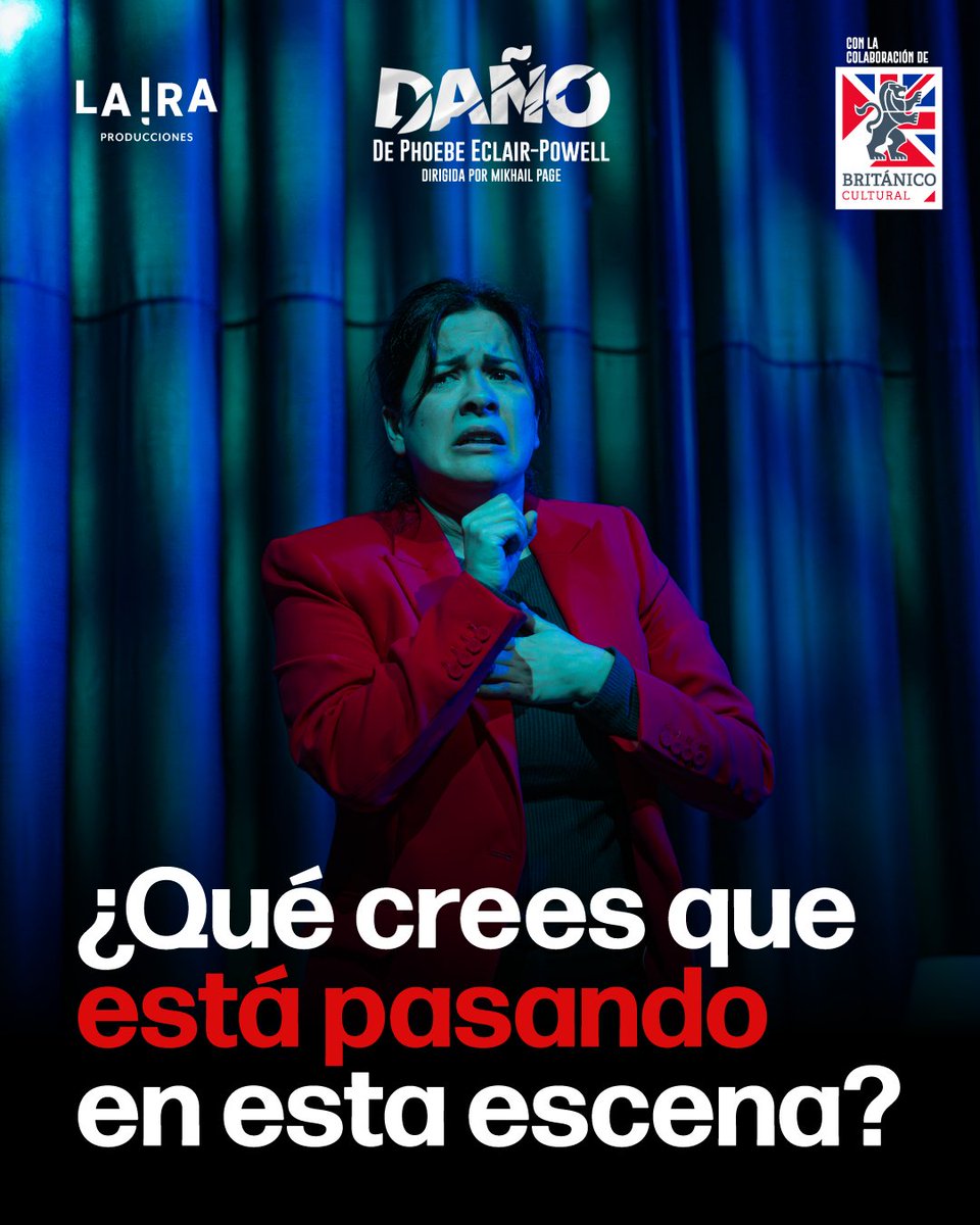 O sea… todo tranqui hasta que... PUM 💥 karaoke, shots misios y la novia gritándole a su mejor amiga que la odia 😳 Pero obvio… después todas cantamos 💅🎤

🖤 DAÑO
📍 Teatro Británico
🗓️ Martes y miércoles, 8PM
🎟️ Solo hasta el 26 de noviembre