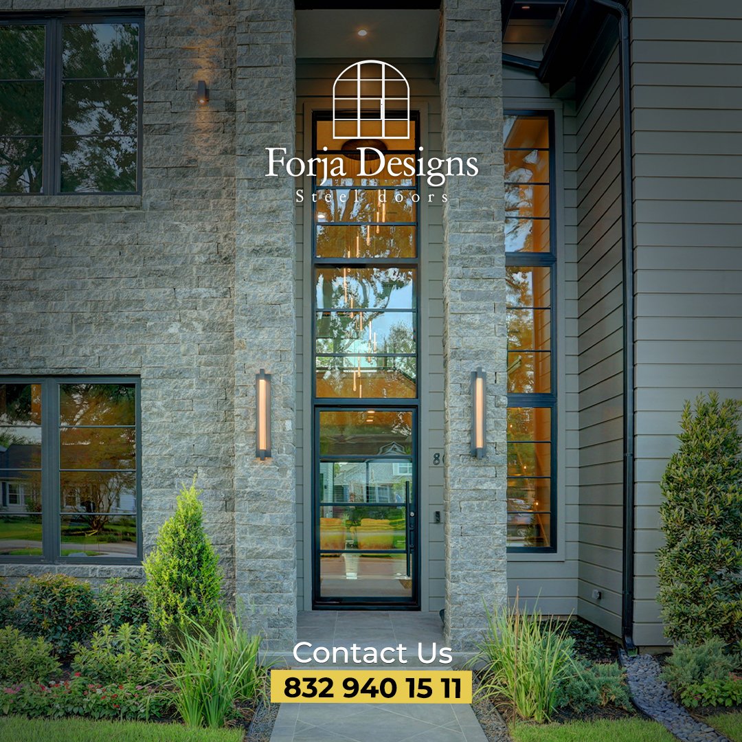 ForjaDesigns's tweet image. Where design meets emotion — beauty when you depart, tranquility when you arrive.
A Forja Designs entrance, flawless day or night.

Get an estimate
🌐 forjadesigns.com

#ForjaDesigns #SteelDoors #CustomDoors  #houstondesign