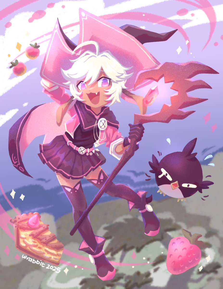 graywrabbit's tweet image. Pieberry! #witchspringR